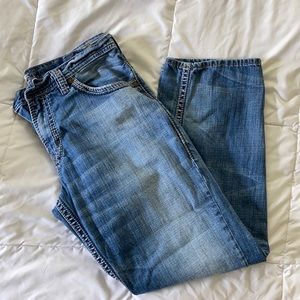 Men's Silver Jeans